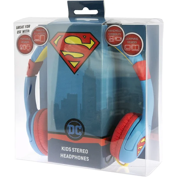 OTL dětská náhlavní sluchátka s motivem Superman - Sluchátka - Obrázek 2QHB300401