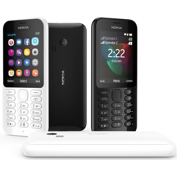 Nokia 222 Dual SIM černá - Mobilní telefony - Obrázek 2QTE000101