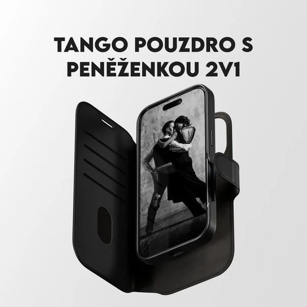 PanzerGlass® CARE Tango 2v1 Wallet pouzdro s MagSafe Apple iPhone 17 černé - Pouzdra - Obrázek 2RDH000K01