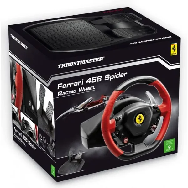 Thrustmaster Sada volantu a pedálů Ferrari 458 SPIDER Racing Wheel, Xbox - Volanty - Obrázek 2RS7300401