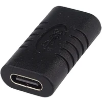 PremiumCord USB-C/USB-C redukce černá - Kabely a redukce
