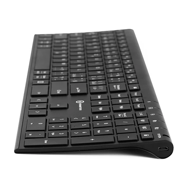 Powerton UltraSlim bezdrátová klávesnice CZ/SK černá - Klávesnice - Obrázek 2STXF00101