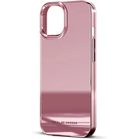 iDeal Of Sweden Clear zadní kryt iPhone 15 Mirror Pink - Pouzdra