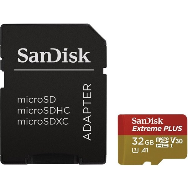 SanDisk SDHC 32GB UHS-I U1 SDSQXBG-032G-GN6MA Zlatá