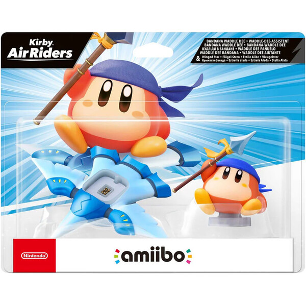 amiibo Bandana Waddle Dee & Winged Star (Kirby AR)