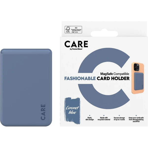 PanzerGlass® CARE Apple MagSafe RFID CardHolder pouzdro na platební karty modré - Peněženky - Obrázek 2TQB000K01