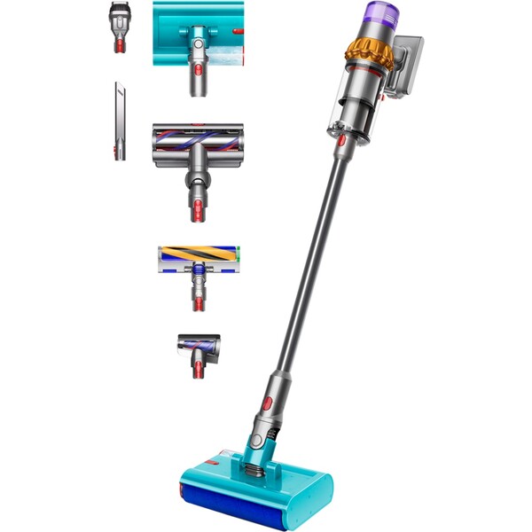 Dyson V15s Detect Submarine Šedá