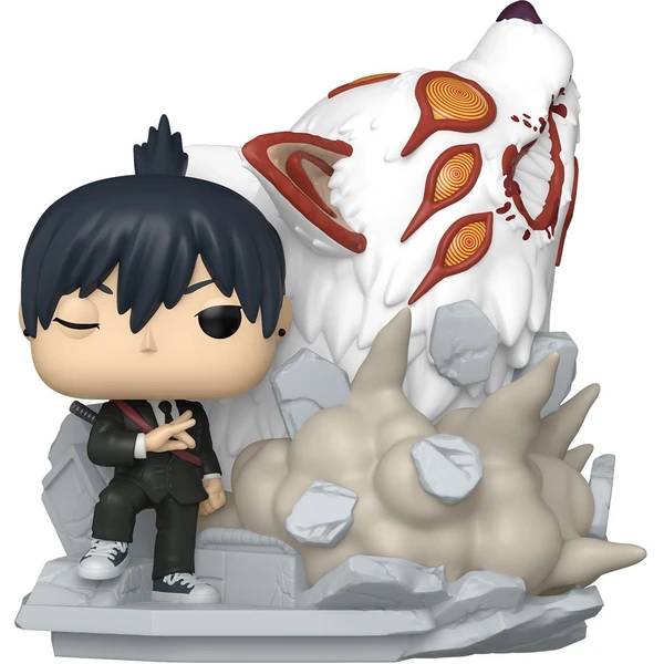 Funko POP! #1972 Moment: Chainsaw Man - Aki Hayakawa with Fox Devil - Funko POP! - Obrázek 2V7H000K01