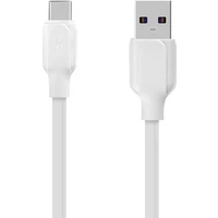 Obal:Me Simple USB-A/USB-C napájecí kabel 1m bílý - Kabely a redukce