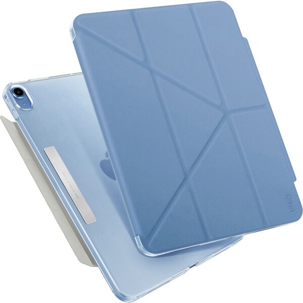 UNIQ Camden Antimikrobiální pouzdro iPad 10,9" (2022)/iPad 11" (2025) světle modré