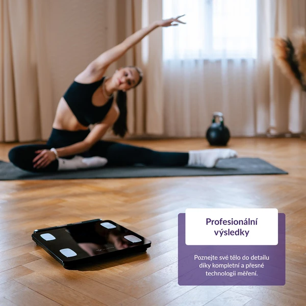TrueLife FitScale W8 chytrá váha černá - Chytré váhy - Obrázek 2VUL000K01