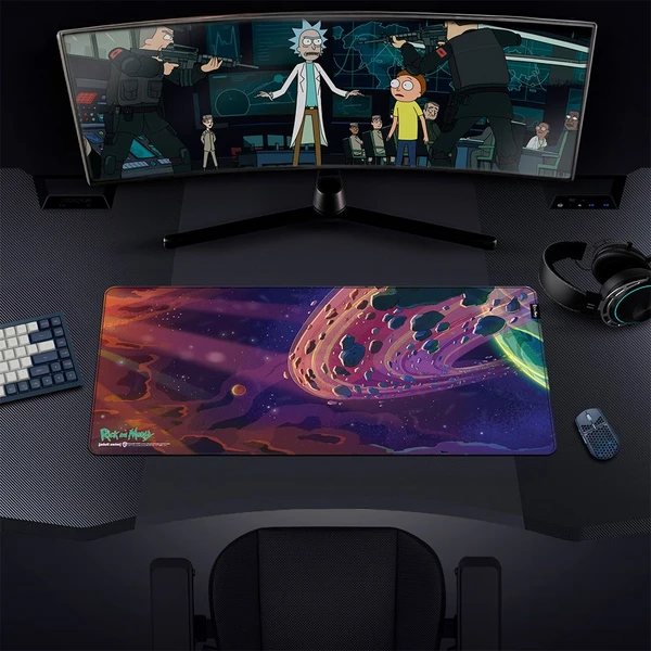 Herní podložka Rick and Morty - Outer Space XL - Podložky - Obrázek 2WQF000K01