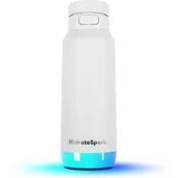 HidrateSpark PRO 2 chytrá lahev s brčkem, 950 ml bílá - Chytré láhve
