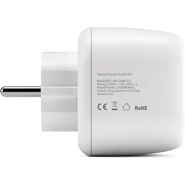 Satechi Apple Homekit Smart Outlet chytrá zásuvka (EU) bílá  - Chytré zásuvky - Obrázek 2XBT000501