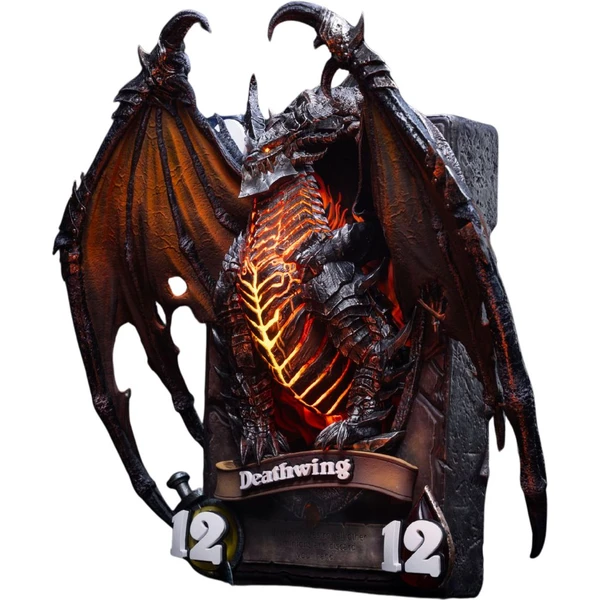 Soška HEX Collectibles Blizzard: Hearthstone - Deathwing 3D Art Frame - Sochy a sošky - Obrázek 2XWF000K01