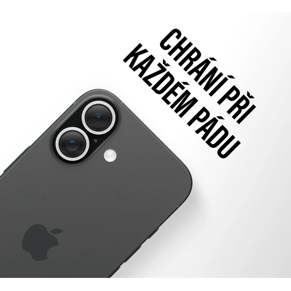 PanzerGlass® Hoops skla Apple iPhone 17/16/16 Plus třpytivě stříbrné - Ochranné folie a skla - Obrázek 2YEH000K01