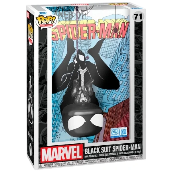Funko POP! #71 Comic Covers: Black Suit Spider-Man - Funko POP! - Obrázek 2ZHK000K01