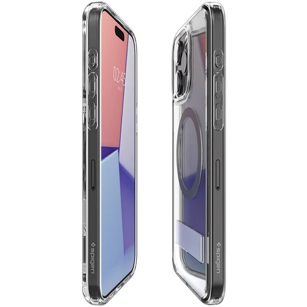 Spigen Ultra Hybrid S MagFit kryt iPhone 15 Pro grafitový - Pouzdra - Obrázek 2ZT8000601