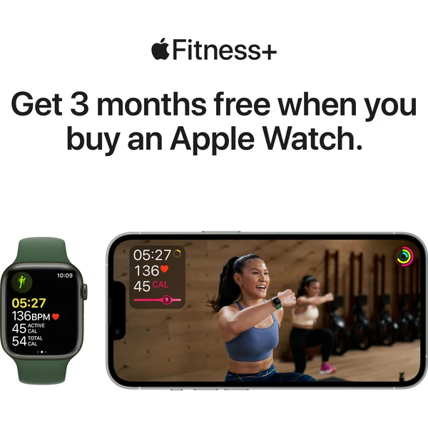 Apple Watch Series 7 Cellular 45mm ocel - Chytré hodinky - Obrázek 2ZZZ000501