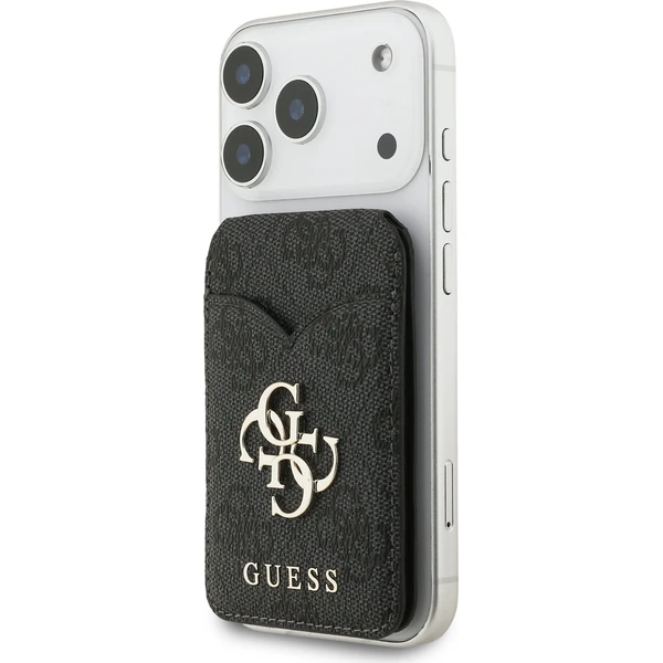 Guess PU 4G Mirror MagSafe Cardslot peněženka se stojánkem černá - Peněženky - Obrázek 2a20b815f1f7435386c3290932f08212