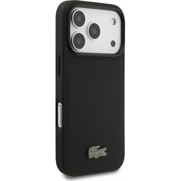 Lacoste PVC Iconic Petit Pique Metal Logo MagSafe kryt iPhone 18 Pro černý - Pouzdra - Obrázek 2a2e2104932e49cbbf8586918c4850aa