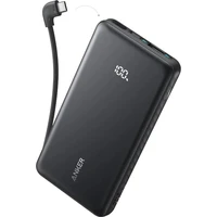 Anker Zolo powerbanka 20000mAh, 22,5W s kabelem USB-C černá - Powerbanky