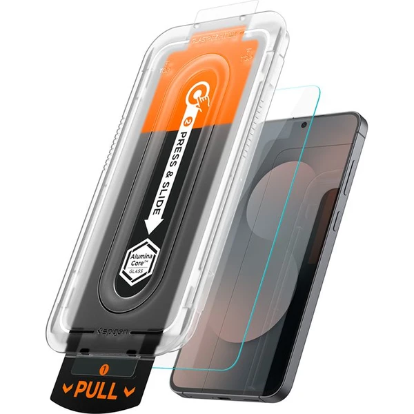 Spigen Glass tR EZ Fit Pro HD sklo Samsung Galaxy S25 FE čiré (1 ks) - Ochranné folie a skla - Obrázek 2a770e020958411682a414c3b67056b3