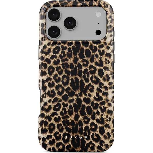 Kryt pro iPhone 17 Pro Max Burga Player Tough MagSafe Case - leopard