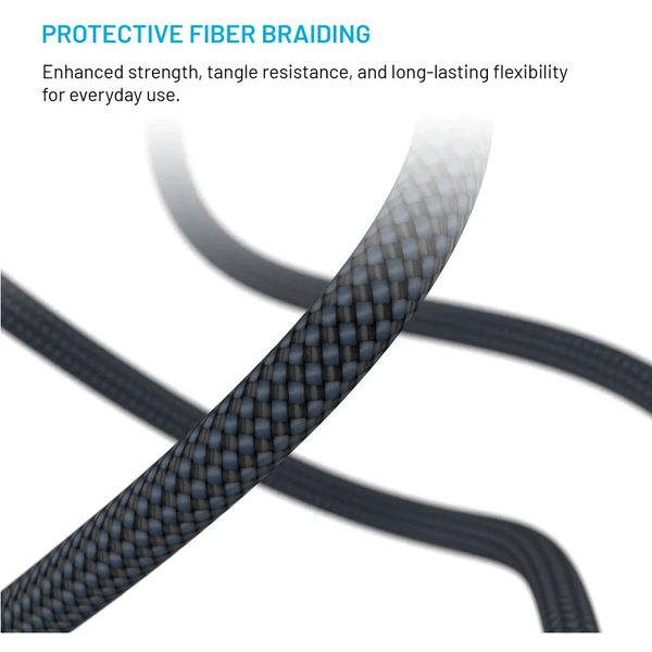 FIXED 2v1 napájecí kabel 60W 2m černý - Kabely a redukce - Obrázek 2a96426638d44a11b594bff70063705c