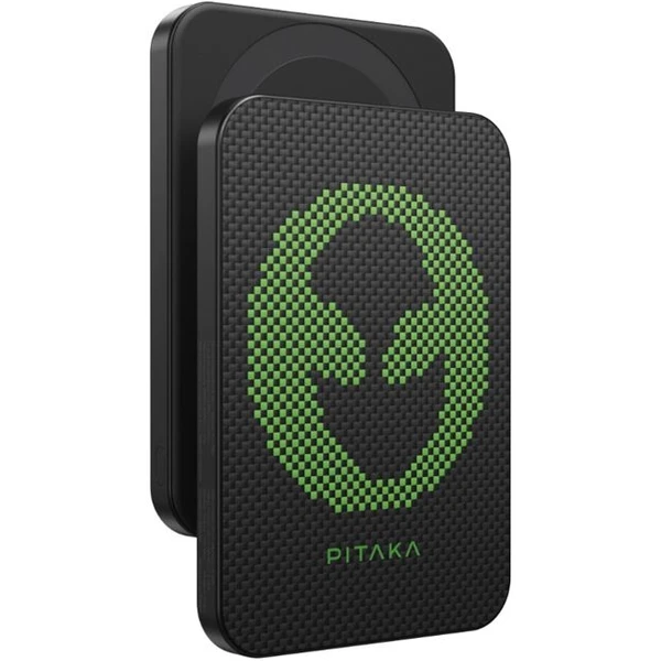 Pitaka Powerbanka (15W), 5000mAh, Qi2/MagSafe, Alien - Powerbanky - Hlavní obrázek
