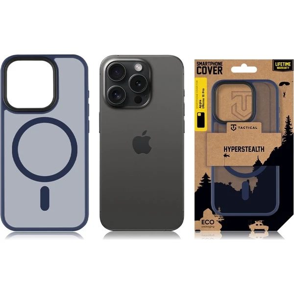 Tactical MagForce Hyperstealth kryt iPhone 15 Pro Deep Blue - Pouzdra - Obrázek 2ac26b03e3f64e93ac4fb7d6ab7cba28