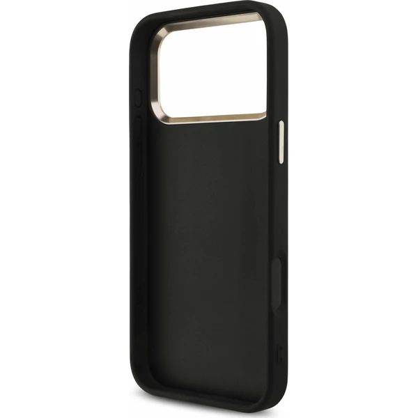 Guess PU 4G Metal Logo Strap kryt iPhone 18 Pro Max černý - Pouzdra - Obrázek 2af3f745222648d89d89573094709ae5