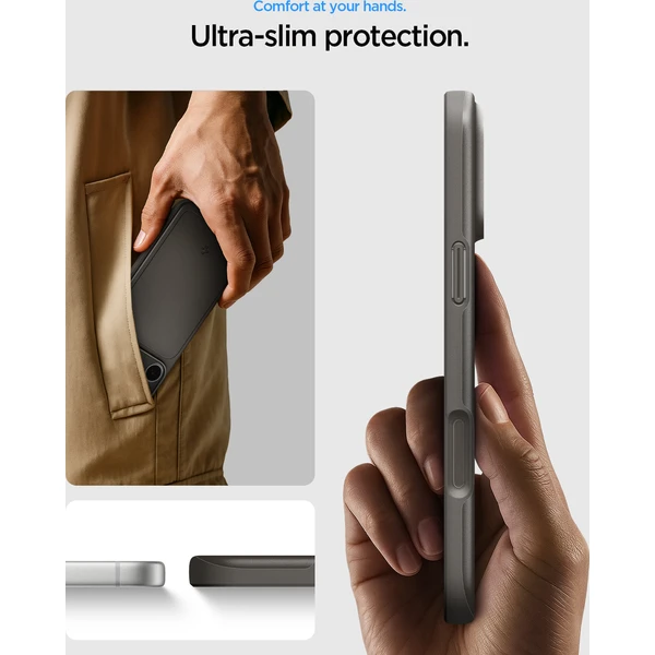 Spigen Thin Fit MagSafe kryt iPhone 18 Pro Max/17 Pro Max gunmetal - Pouzdra - Obrázek 2b35a2b12c1d4671a6419cc2720cfcd9