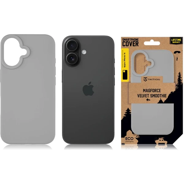 Tactical MagForce Velvet Smoothie Kryt pro Apple iPhone 16 Foggy - Pouzdra - Obrázek 2b3ea3ab06dd4a71bf5b77e3f7def8e3