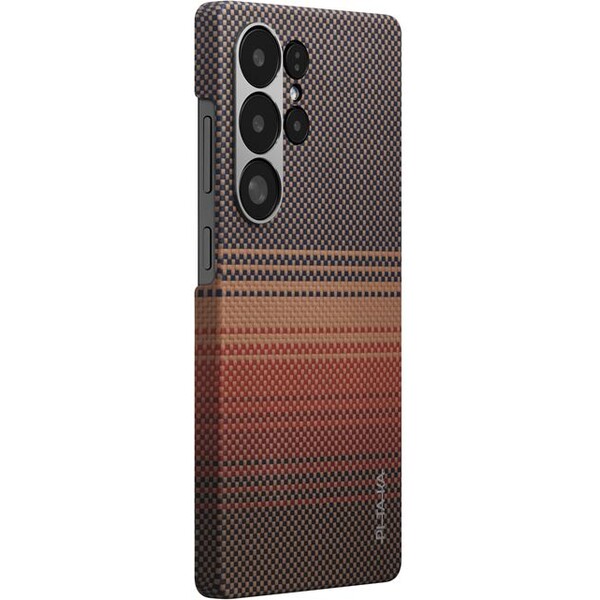 Pitaka Tactile Woven Case kryt Samsung Galaxy S25 Ultra Sunset
