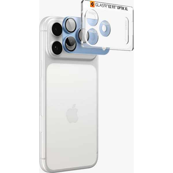 Spigen Glass tR EZ Fit Optik Pro XL 1 Pack sklo na fotoaparát iPhone 18 Pro Max světle modré - Ochranné folie a skla - Obrázek 2ba2afc9290840f0bc4021a5078162fd