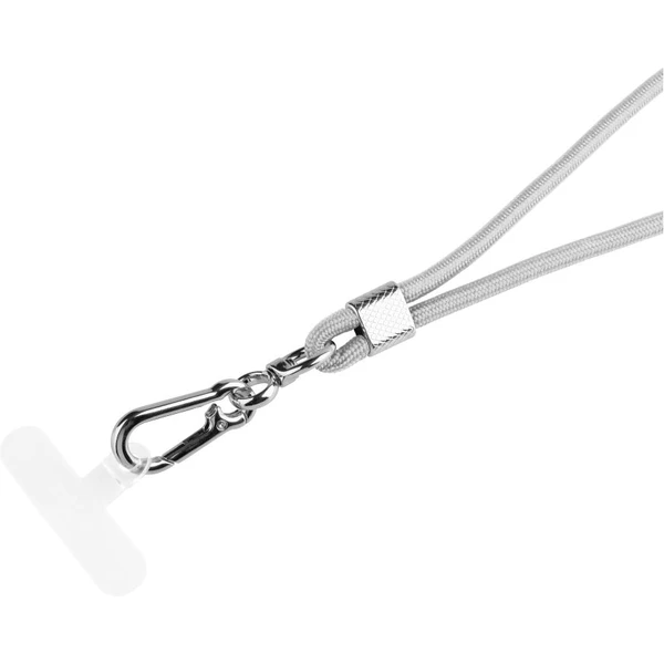 FIXED NeckUni univerzální šňůrka pro telefony se zadním krytem šedá - Poutka - Obrázek 2ba7e4cfb891464d9ce74fadffd8c61e