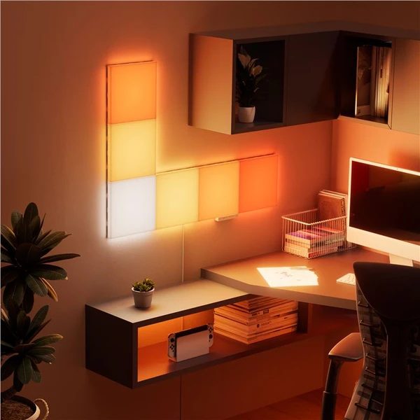 Nanoleaf Blocks Big Squares Starter Kit startovací sada modulárního osvětlení 6 Pack - Chytrá osvětlení - Obrázek 2ba8ed1cba8a4711b2f6d880283b16f7