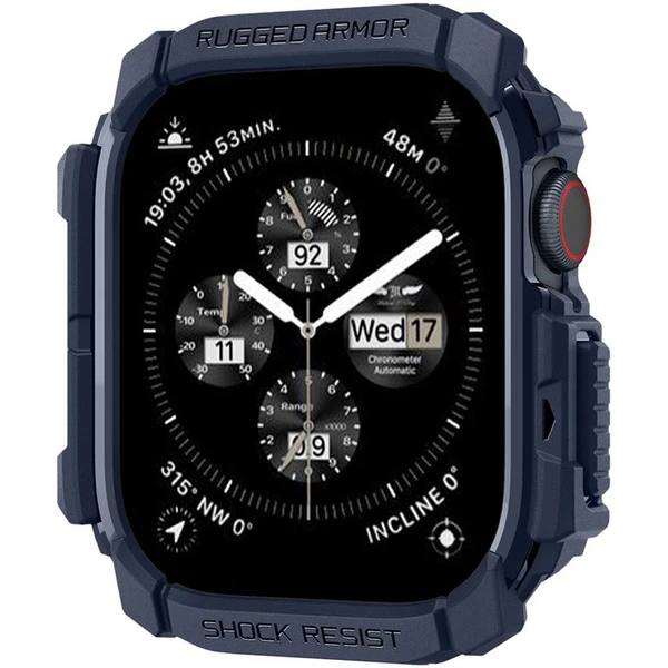 Spigen Rugged Armor kryt pro Apple Watch 10/11 (46mm) námořně modrý - Pouzdra - Obrázek 2bb946be30604c49aba2f52526809172