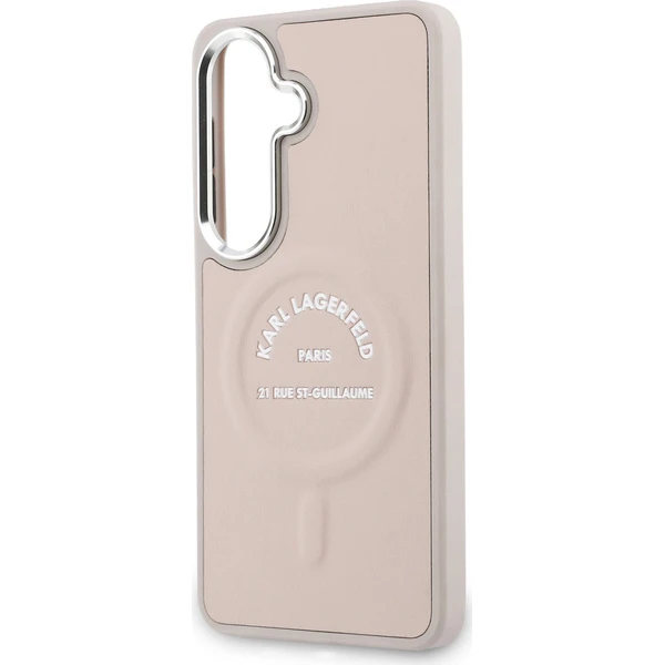 Karl Lagerfeld PU RSG Logo Magnetic kryt Samsung Galaxy S26 růžový - Pouzdra - Obrázek 2bc8348f8d4d479c856755a621495928
