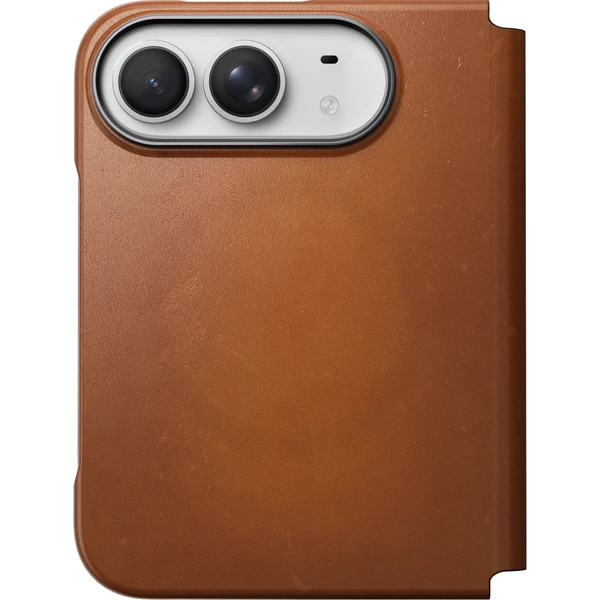 Nomad Traditional Leather Folio (Horween) MagSafe kožené pouzdro iPhone Duo sedlová hnědá - Pouzdra - Obrázek 2bca098e33a142efbd762e780479a85f