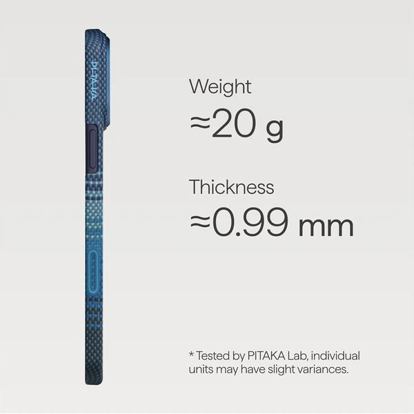 Pitaka Ultra-Slim Case MagSafe kryt iPhone 17 Pro Moonrise - Pouzdra - Obrázek 2bd843fd0bfe43c380c64bde5208ad49
