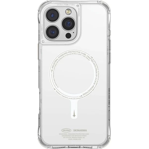 SKINARMA Saido Niteglow Mag-Charge kryt iPhone 16 Pro čirý - Pouzdra - Obrázek 2c12ddd8cf2249d1bf9f05ebc257794e