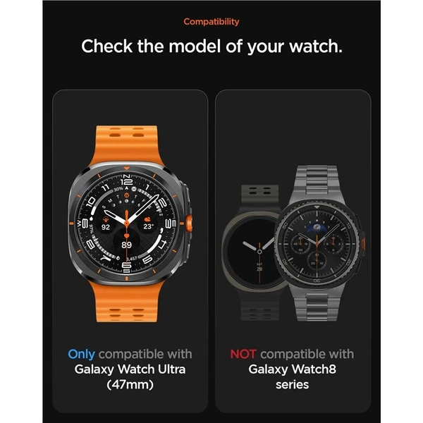 Spigen Fabric Band řemínek (hook-and-loop) Samsung Galaxy Watch Ultra 47mm námořně modrý - Řemínky - Obrázek 2c2f8727d4ec4b0a85ce116883decb0c