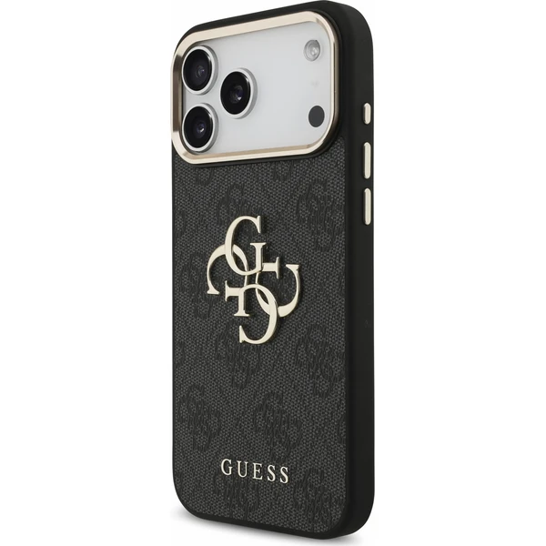 Guess PU 4G Metal Logo Strap kryt iPhone 18 Pro Max černý - Pouzdra - Obrázek 2c3841c7d37046ea9294f50d8c24384a