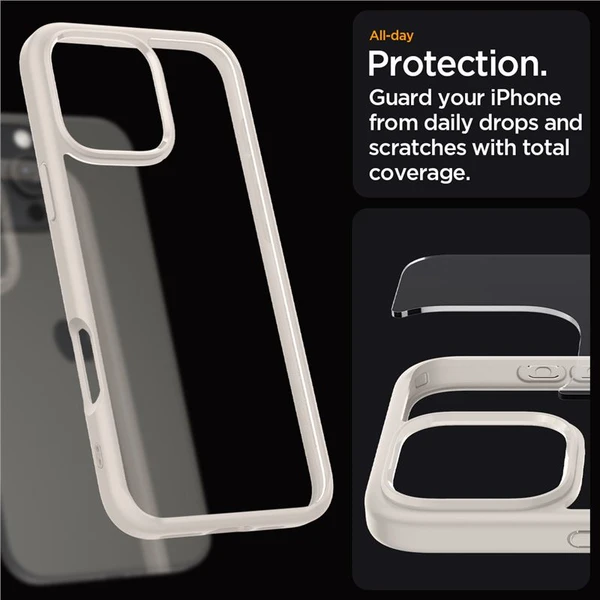 Spigen Ultra Hybrid kryt iPhone 16 Pro natural titanium - Pouzdra - Obrázek 2c3cb4c10d73426ea9c1323aae7bdf78