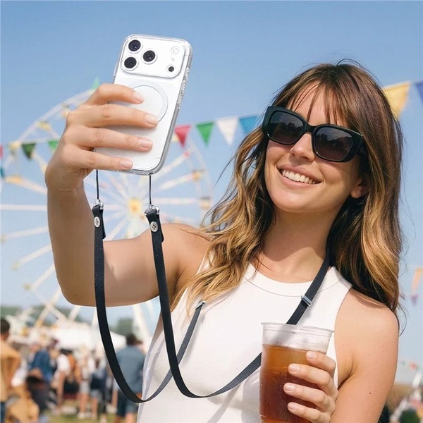 Spigen Crossbody Lanyard Strap DA30L univerzální popruh černý - Popruhy a crossbody - Obrázek 2c4379df987b4903afb51d2b5ae1551e