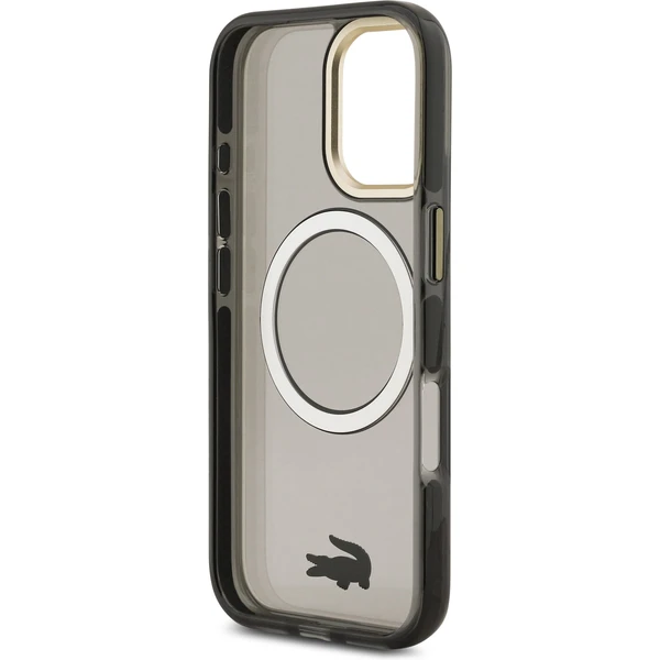 Lacoste PC/TPU Frosted Finish Gold Logo MagSafe kryt iPhone 17 černý - Pouzdra - Obrázek 2c52258bfb704fd0bd33a6a0e8b711fa
