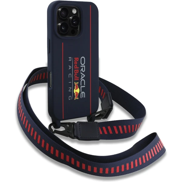 Oracle Red Bull Racing Silicone Vertical Logo MagSafe zadní kryt + Crossbody popruh iPhone 16 Pro mo - Pouzdra - Obrázek 2c6818903682499a9cadaee150cbd2e7