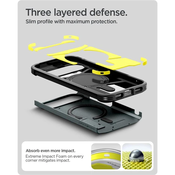 Spigen Tough Armor MagSafe kryt Google Pixel 10/10 Pro zelený - Pouzdra - Obrázek 2c6d710043b8412a96bc531187d00016